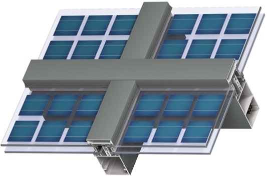 cw60 profil facade photovoltaique
