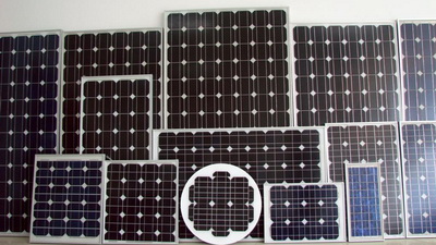 mono pv groot en kleinGrosse und Kleine Solar modulen