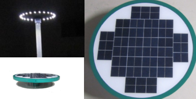 Solar LED parkverlichting, autonome LED verlichting Solar LED parkverlichting, autonome LED verlichting