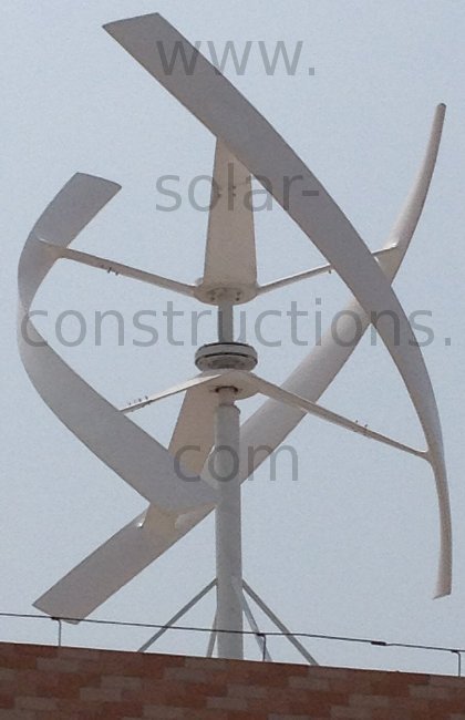 Vertical wind turbine - VAWT -