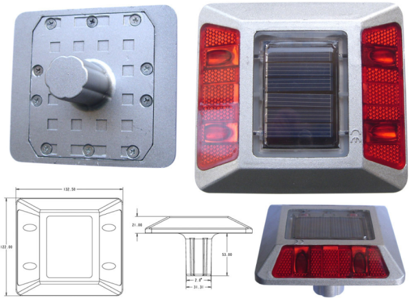 solar led integrated road marking 