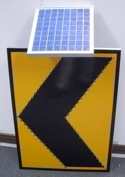 LED chevron sign