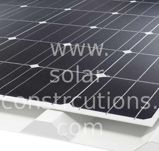 frameless solar panel
