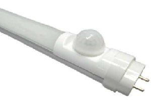 LED tubes with movement sensor