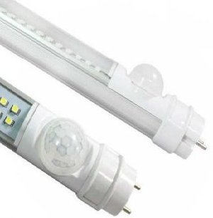 Movement sensor on LED tubes