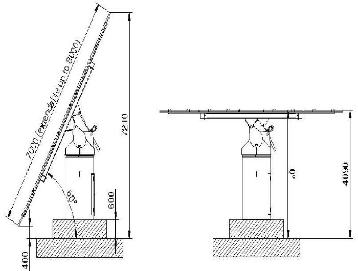 Suiveur solaire 12kW