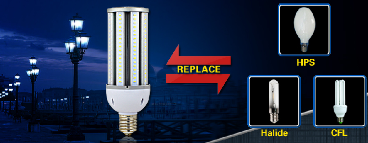 led réverbères, éclairage extérieur 