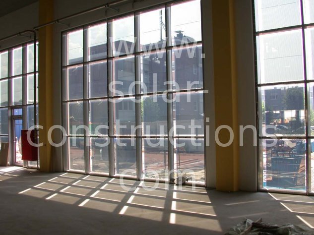 bipv glas glas oplossing met pvb laag solar ramen