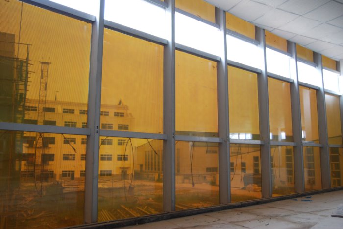 thinfilm solar glass for facades
