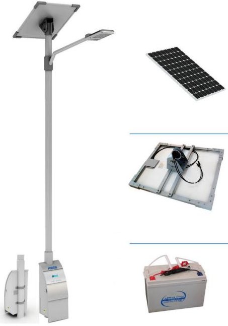 solar straat lamp