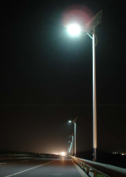 solar lamps street