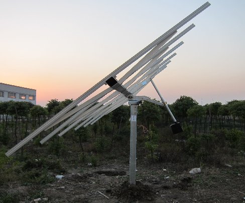 bouw zonnevolger