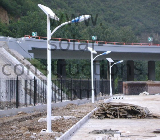 solar powered street lights