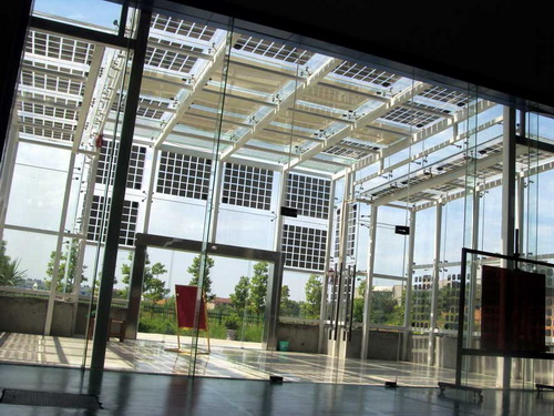 architecture solar windows facade